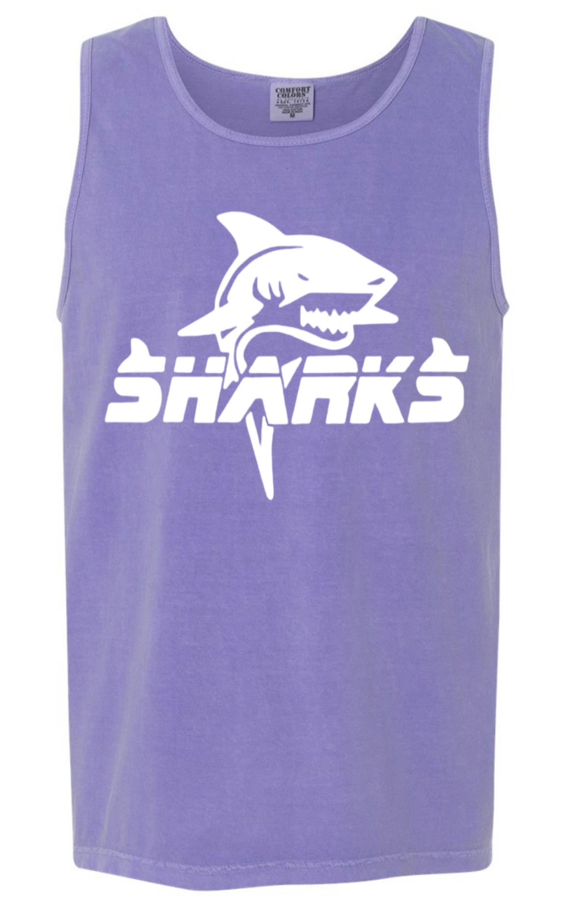 Sharks Unisex Tank - Purple