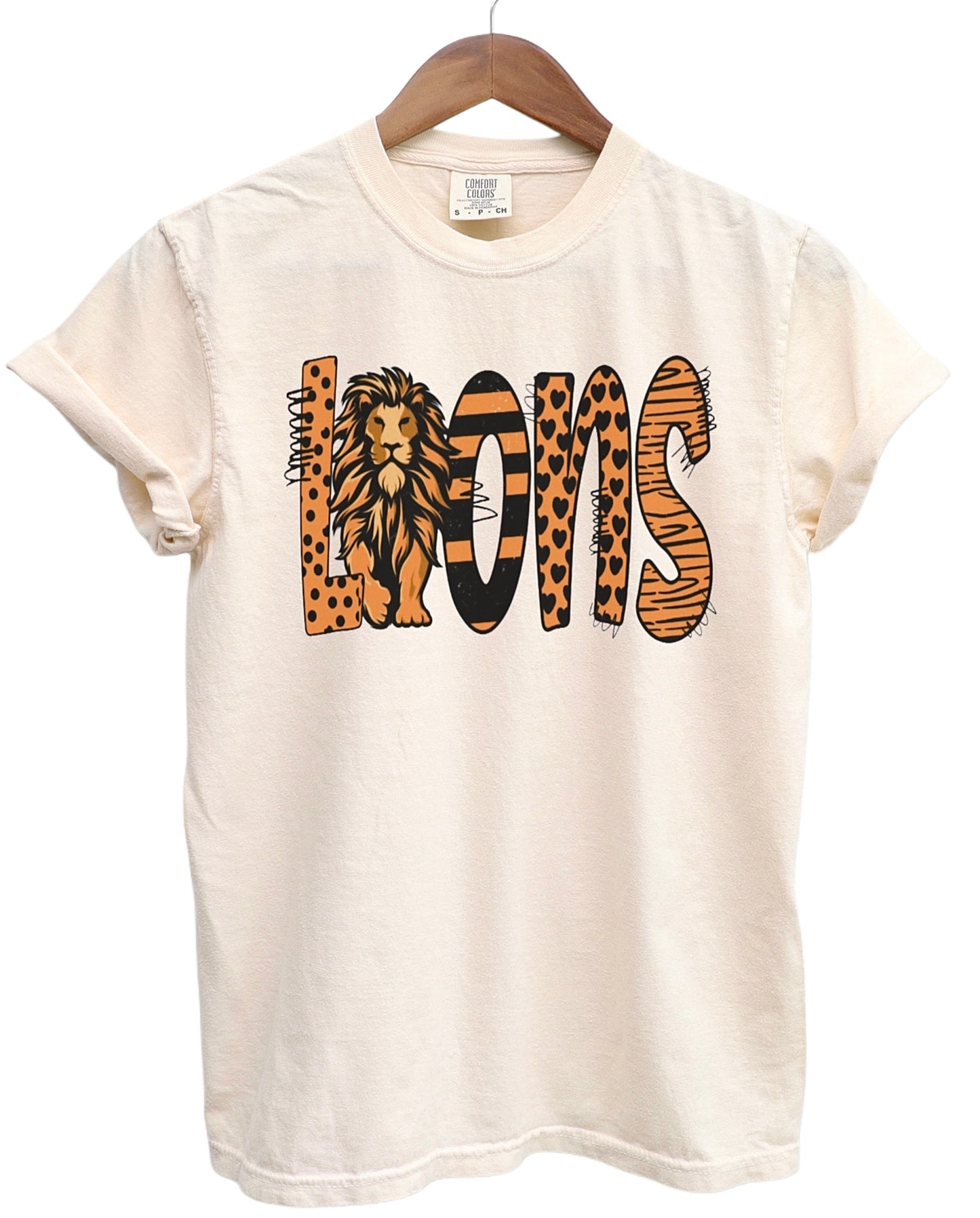 Lions Comfort Colors Tee