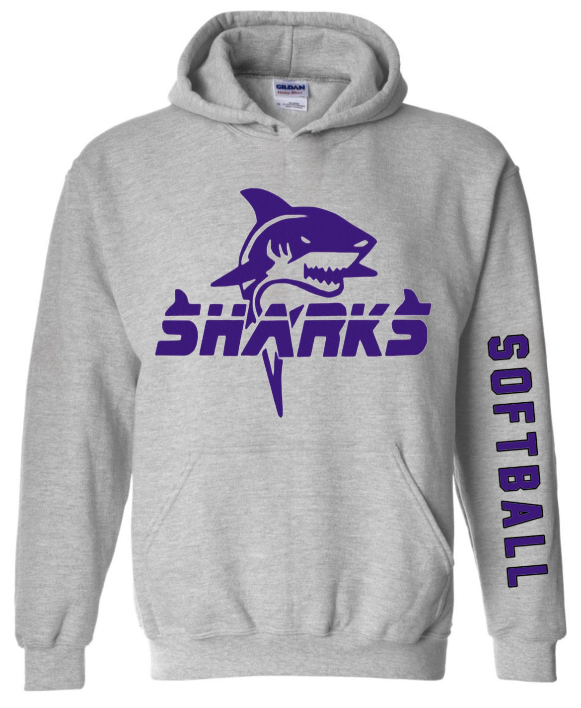 Sharks Sleeve Hoodie