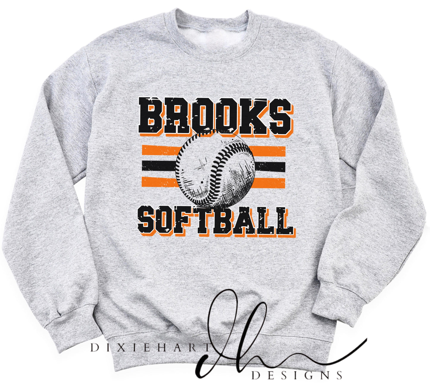 Brooks Softball Crewneck