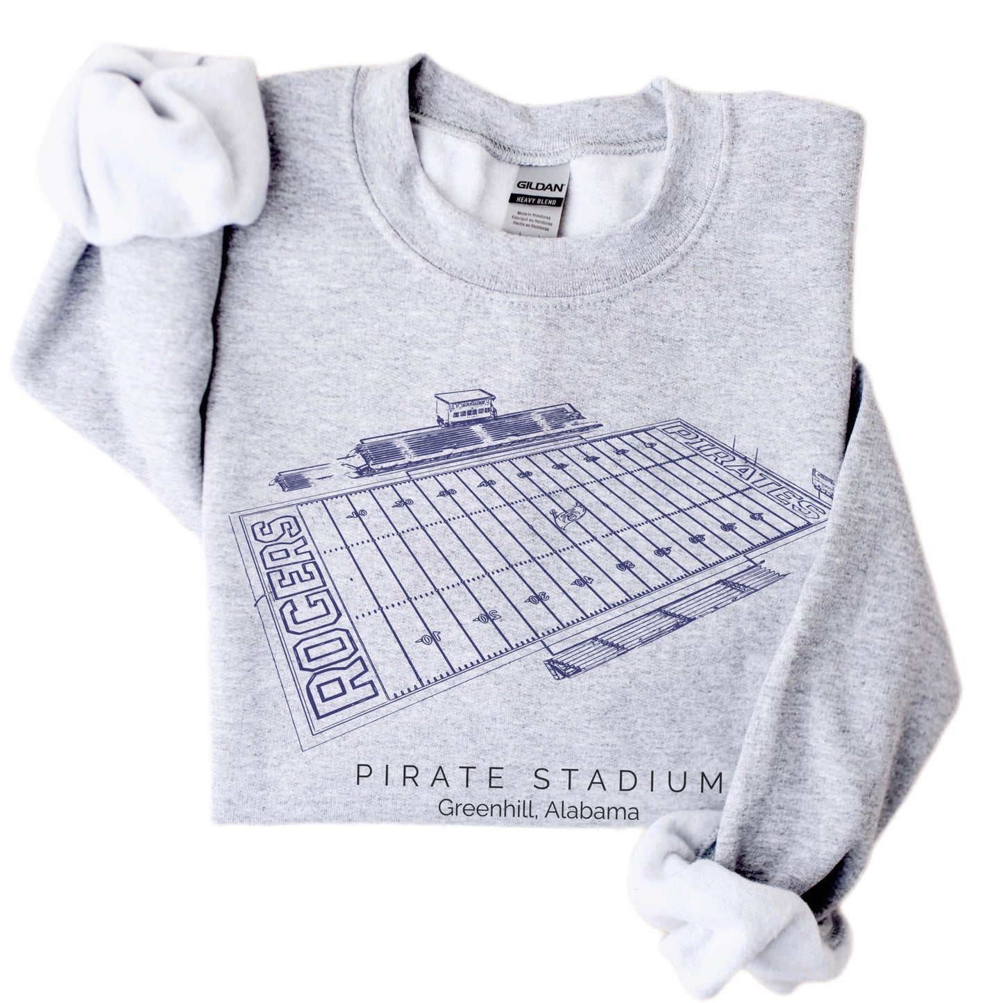 Rogers Football Stadium Sweatshirt