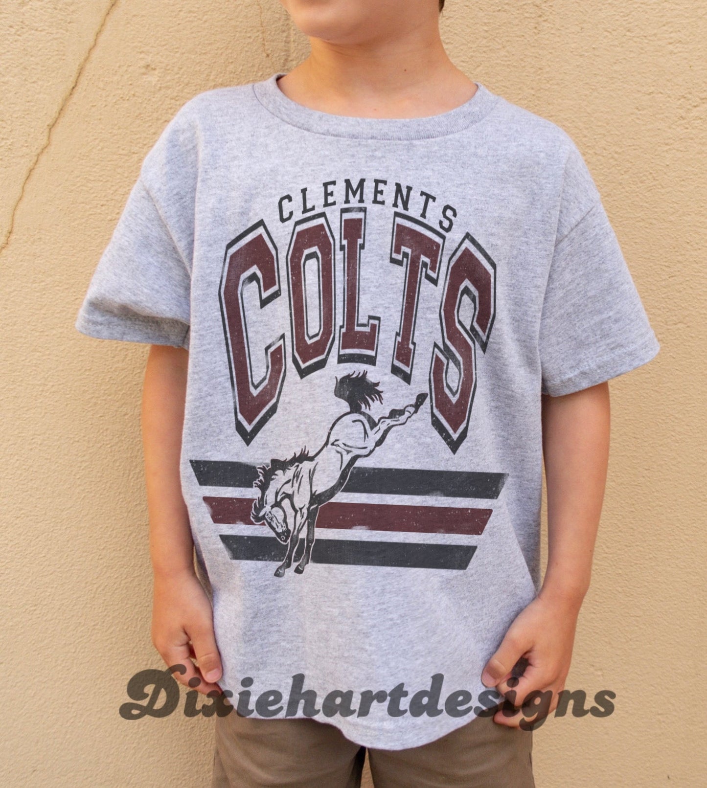 Clements Colts Tee
