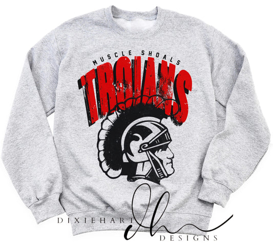 Muscle Shoals Trojans Sweatshirt