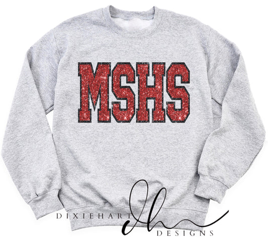 Glitter MSHS Sweatshirt