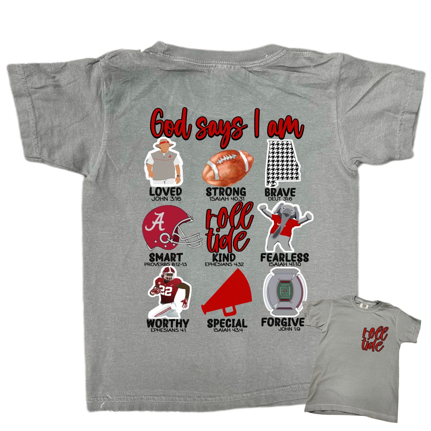 God Says Alabama Boys Tee