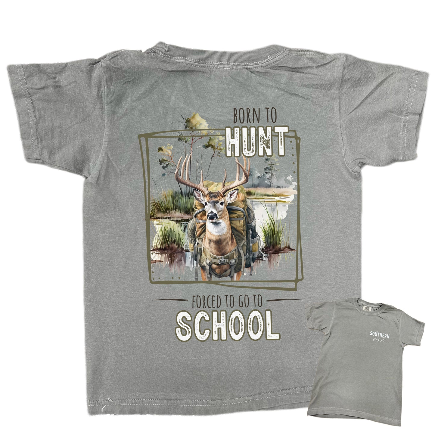 Born To Hunt Boys Tee