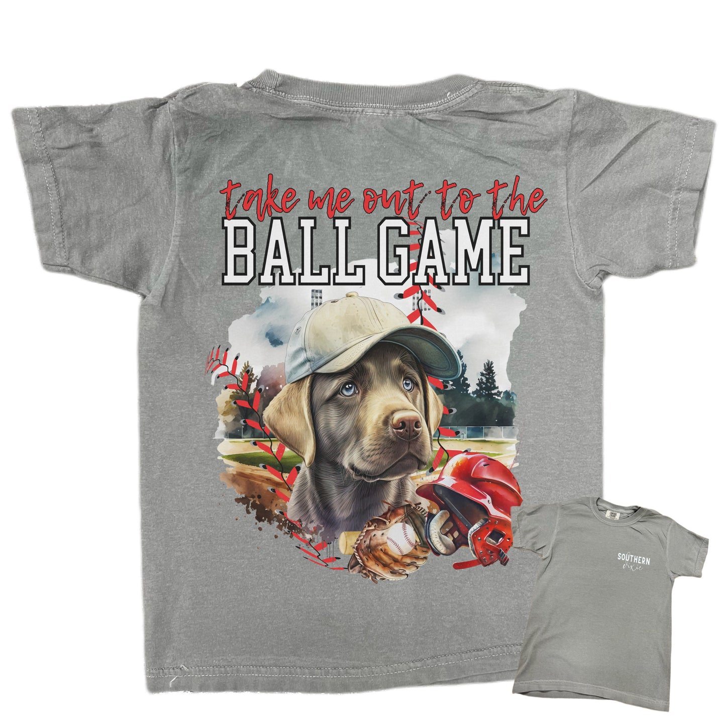 Take Me To The Ballgame Boys Tee