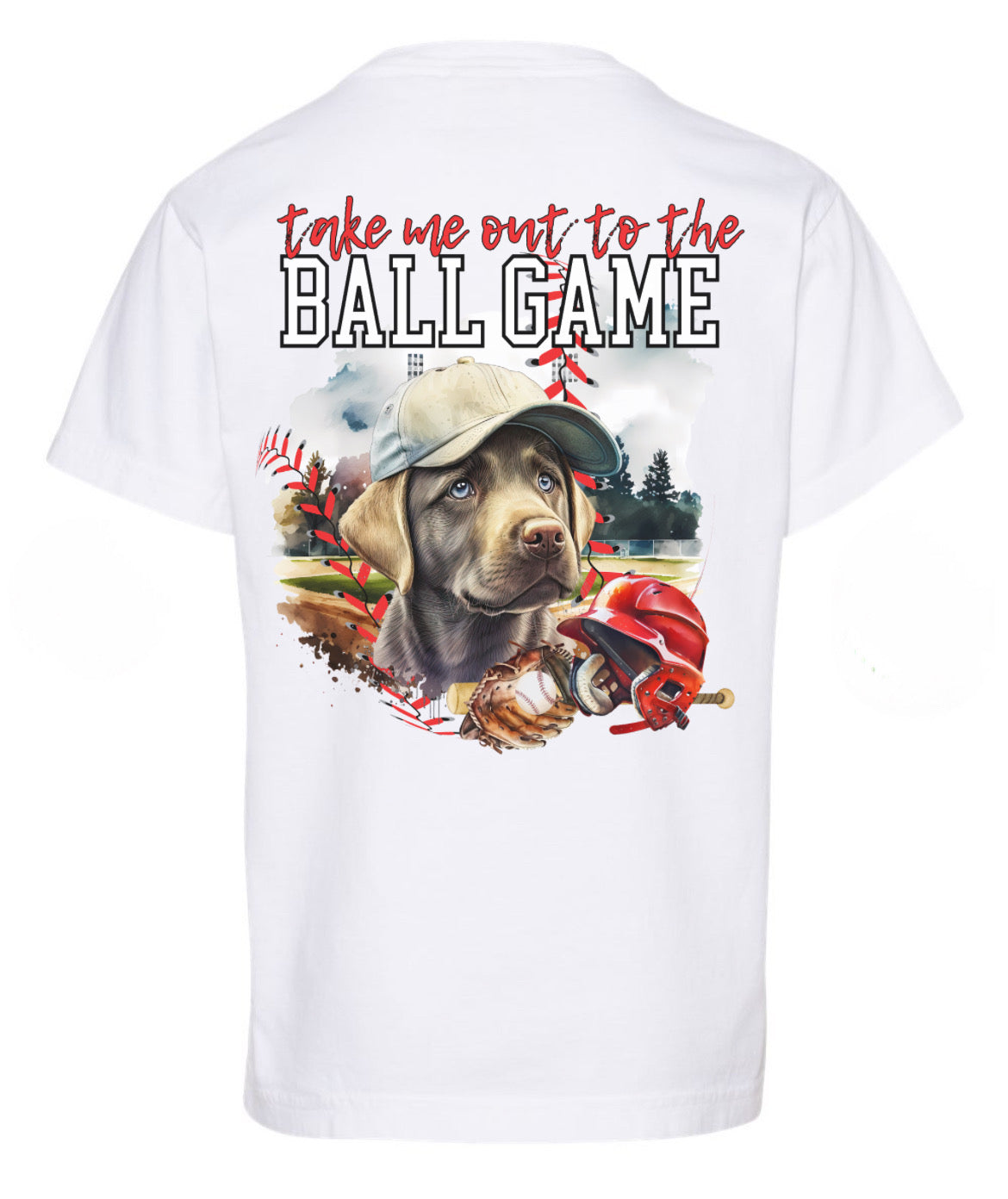 Take Me To The Ballgame Boys Tee