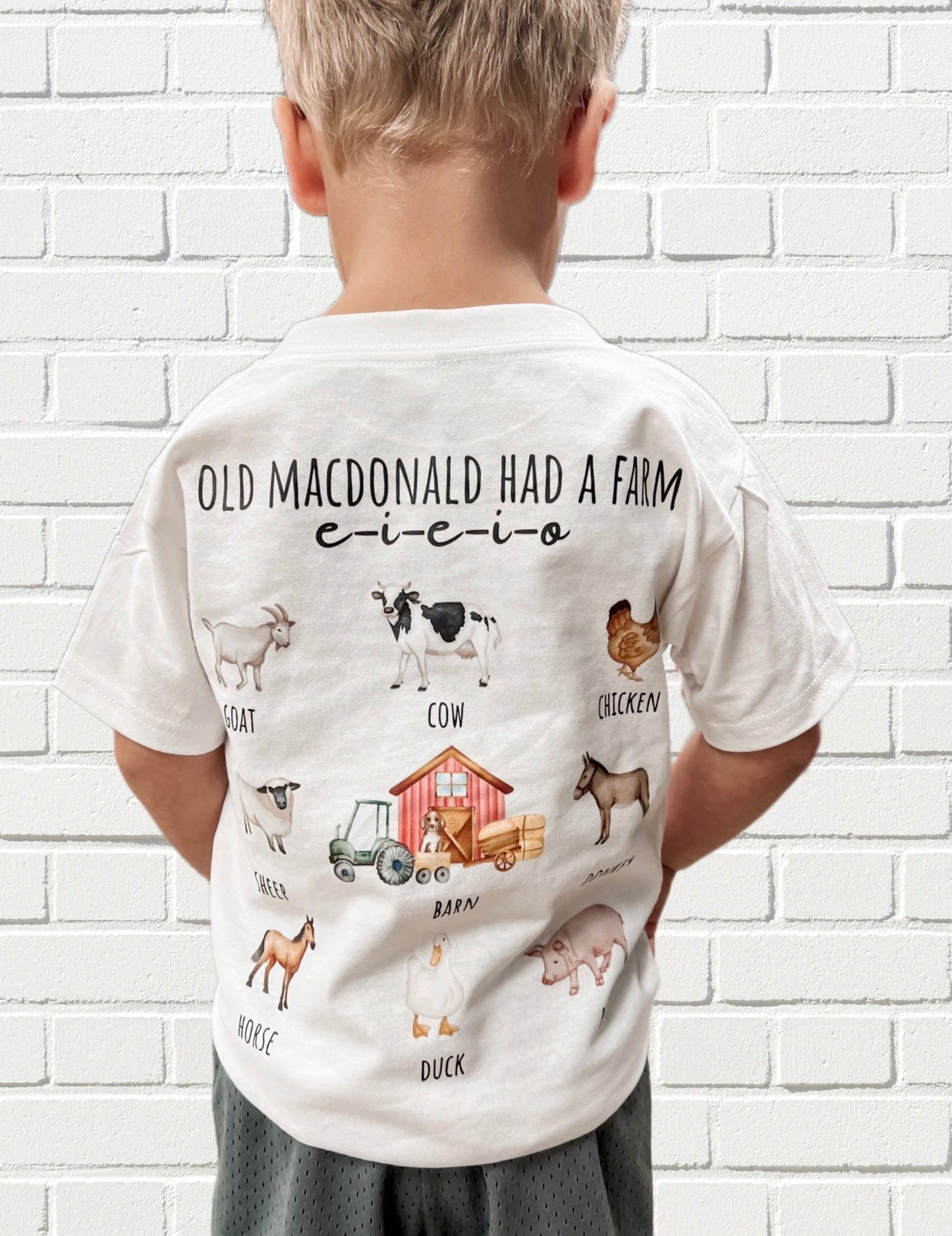 Old McDonald Boys Tee