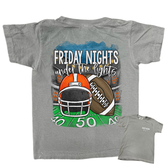 Friday Nights Orange Boys Tee