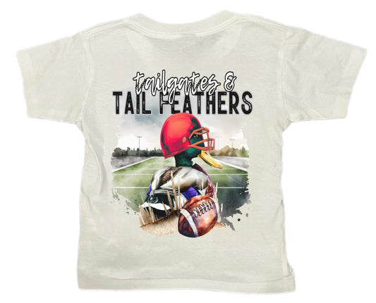 Tailgates and Tail Feathers Boys Tee