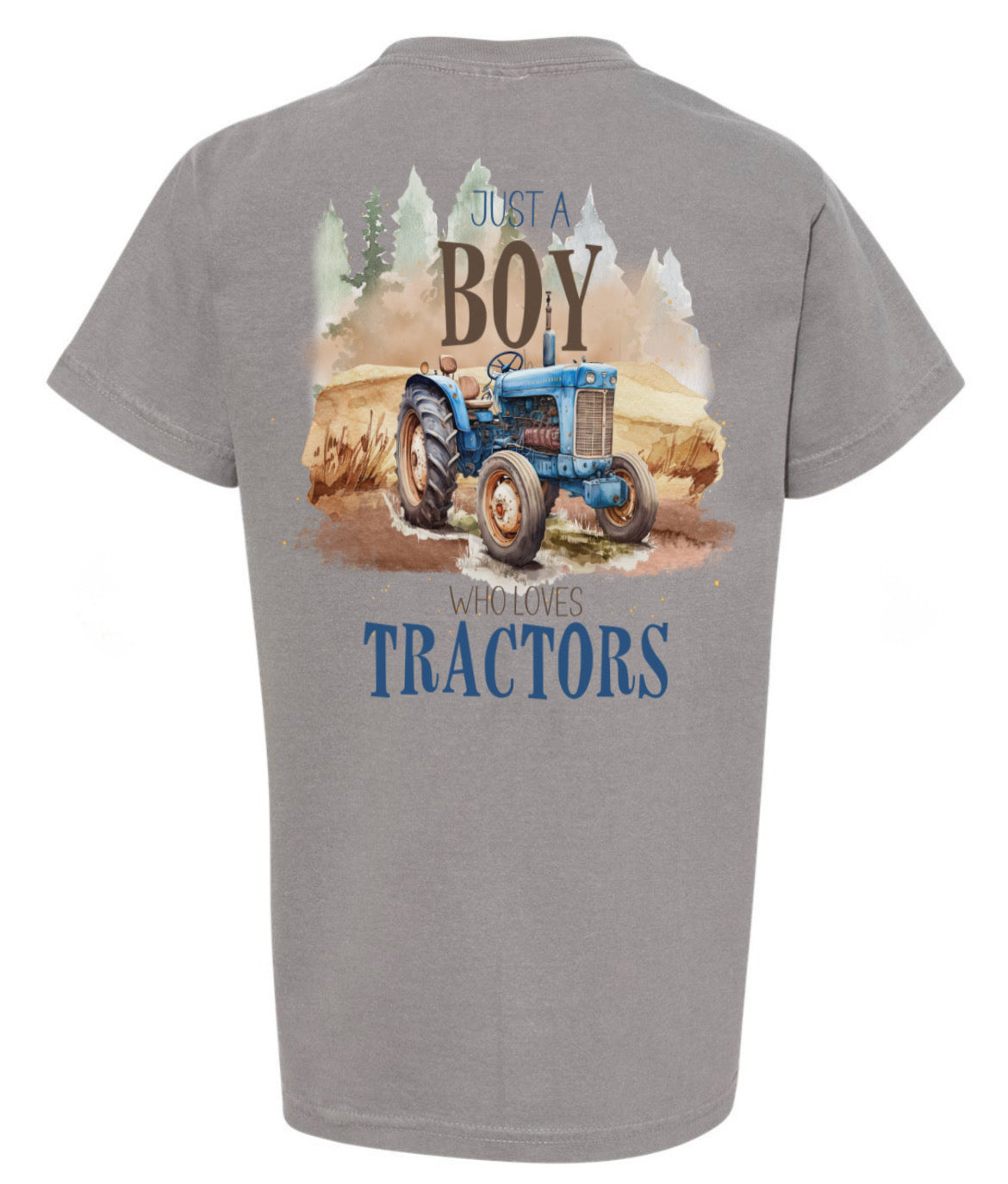 Loves Tractors Boys Tee