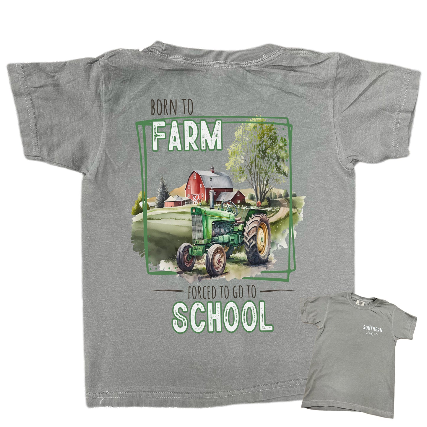 Born To Farm Boys Tee