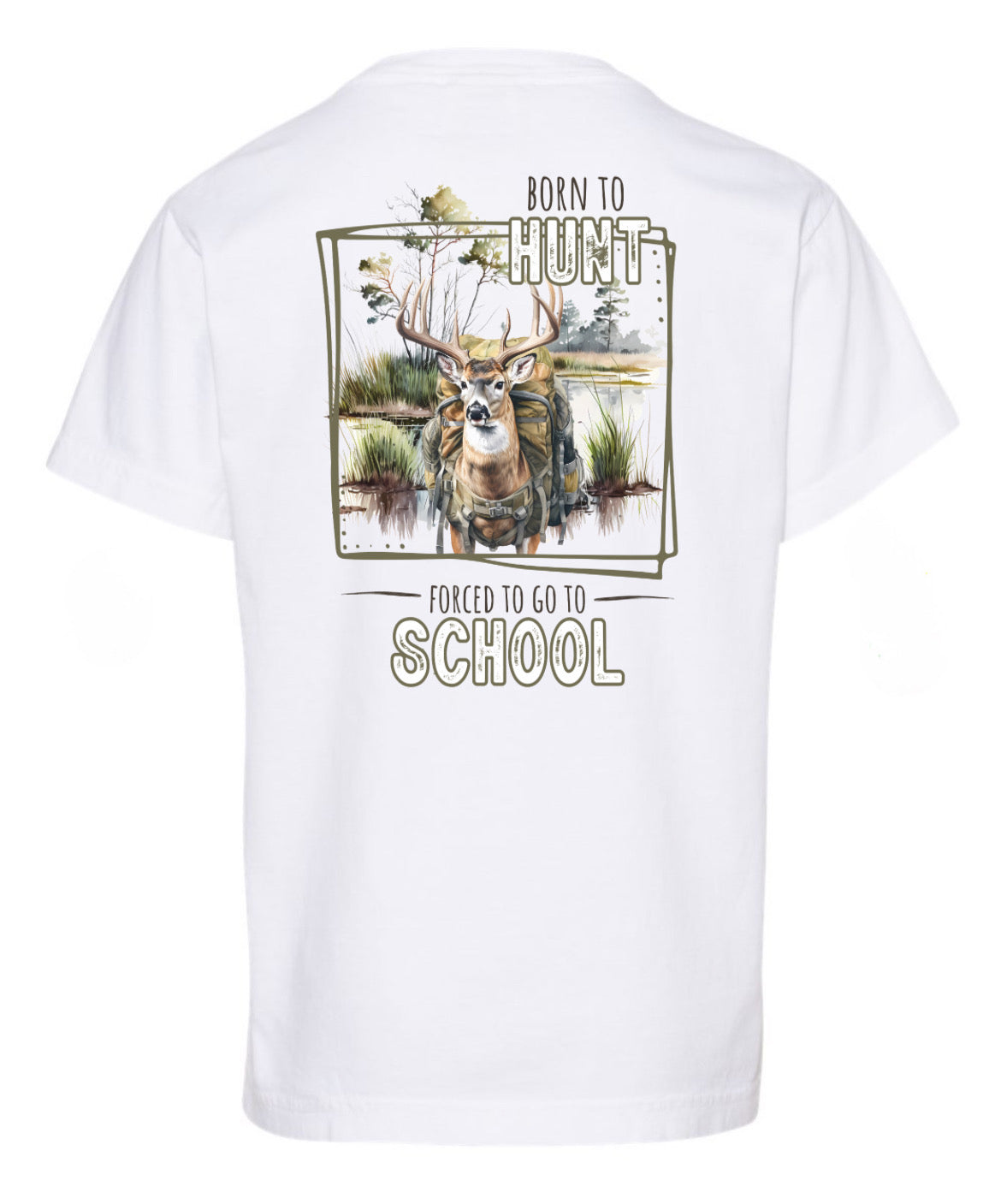 Born To Hunt Boys Tee